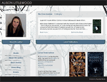Tablet Screenshot of alisonlittlewood.co.uk